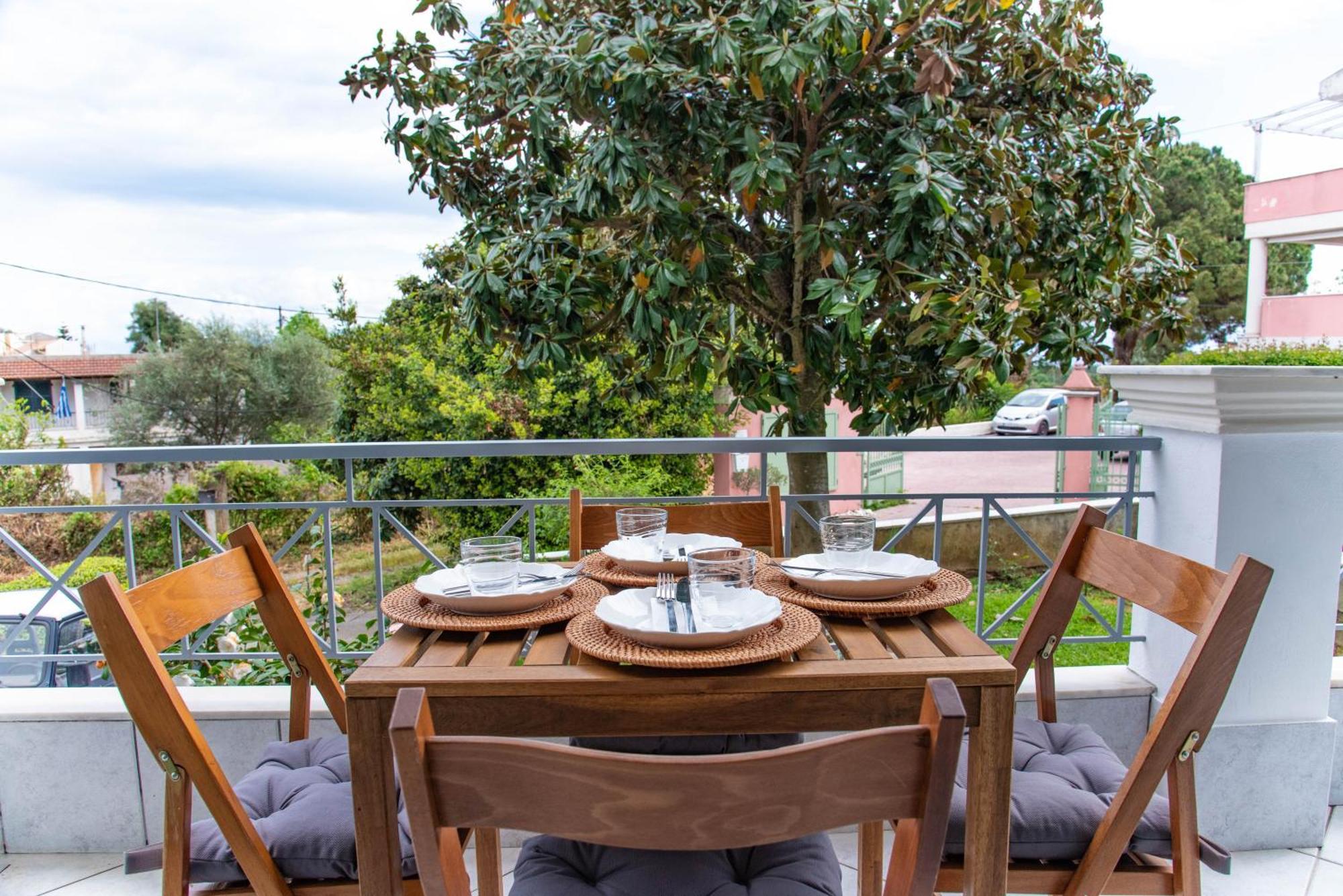 Apartmán Theashomly Kastanéa Exteriér fotografie