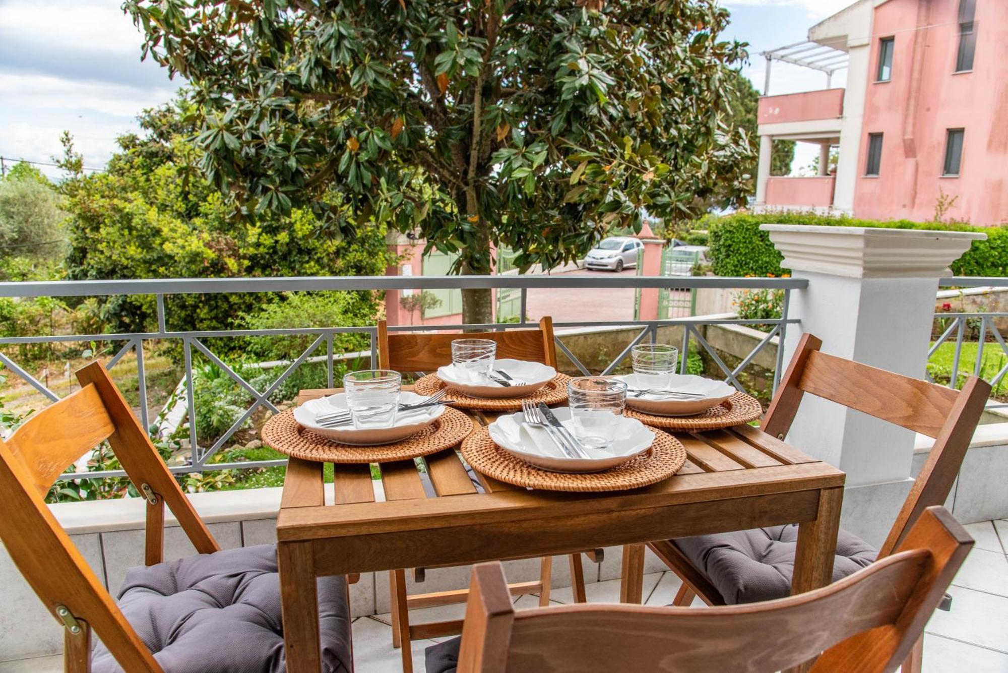 Apartmán Theashomly Kastanéa Exteriér fotografie